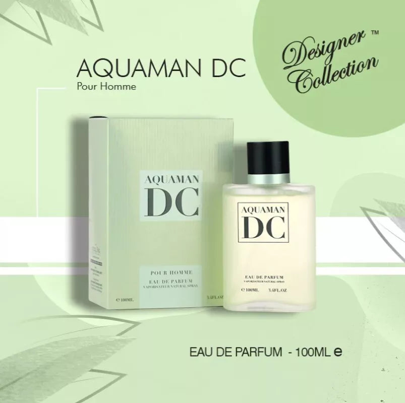 Men's Designer Collection Aqua Man DC Pour Homme 100ml EDP