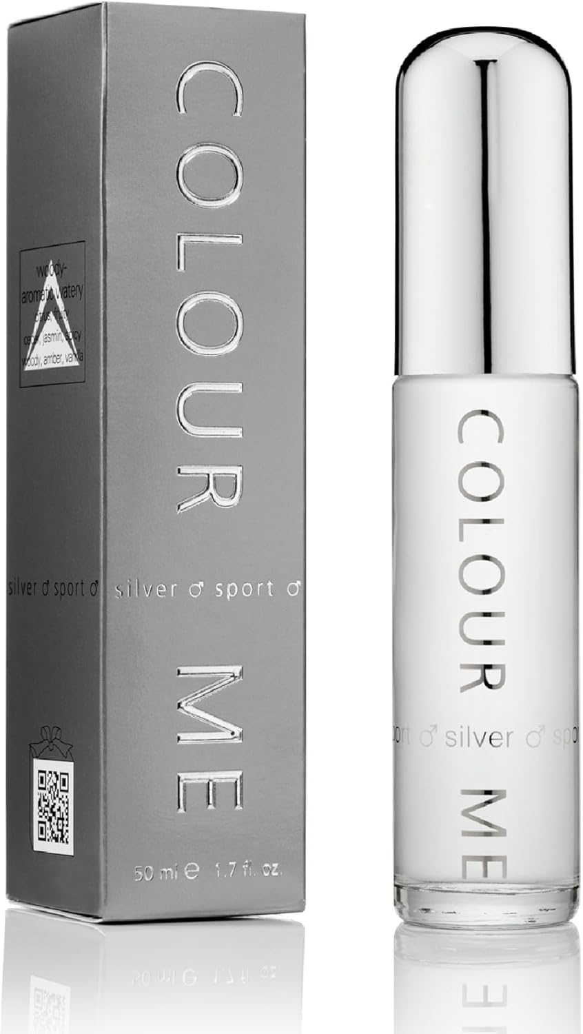 Men's Milton Lloyd Colour Me Silver Sport 50ml EDP