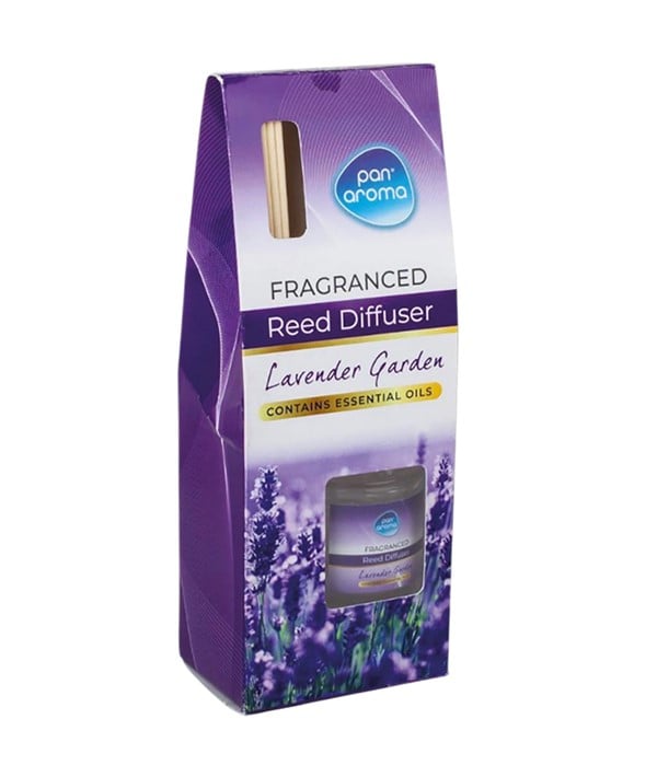 Pan Aroma 30ml Fragranced Reed Diffuser - Lavender Garden