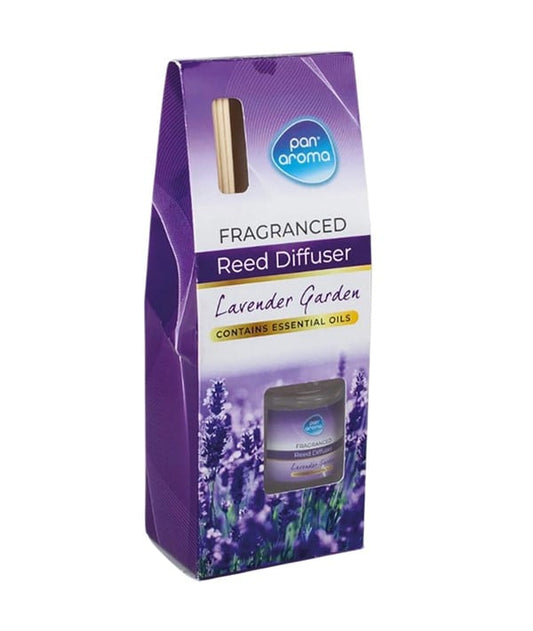 Pan Aroma 30ml Fragranced Reed Diffuser - Lavender Garden