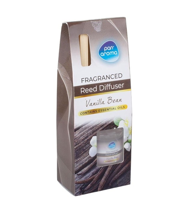 Pan Aroma 30ml Fragranced Reed Diffuser - Vanilla Bean