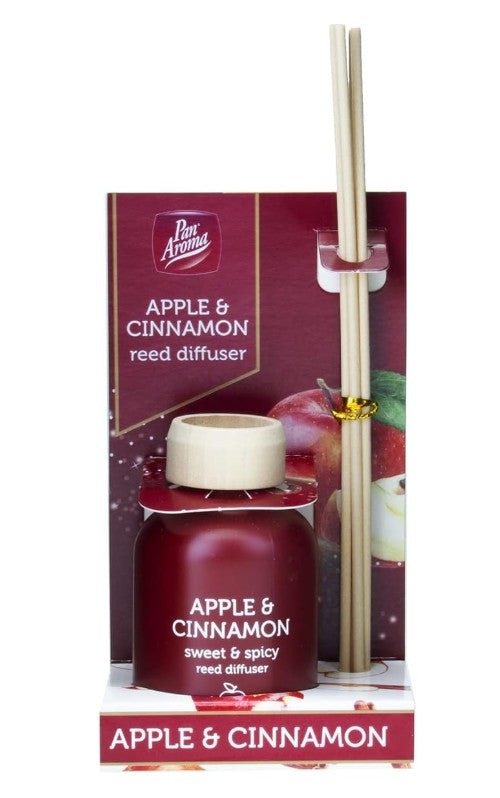 Pan Aroma 50ml Reed Diffuser - Apple & Cinnamon