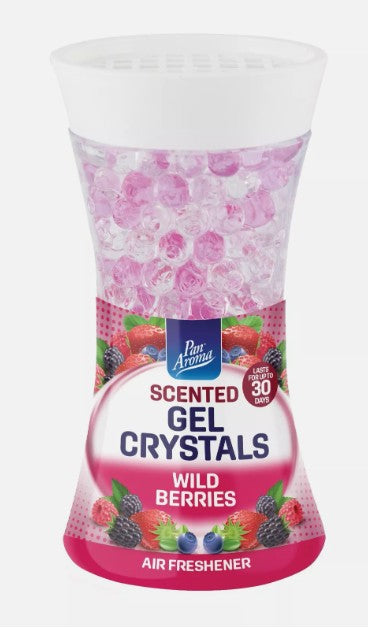 Pan Aroma Scented Gel Crystals Air Freshener 150g - Wild Berries