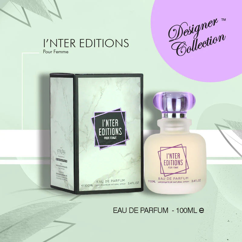 Women's Designer Collection I'nter Editions Pour Femme 100ml EDP
