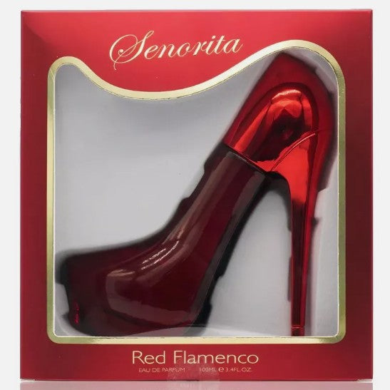Women's Fine Perfumery Laghmani Senorita Red Flamenco 100ml EDP Spray
