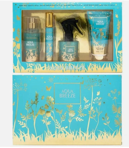 Women's Fine Perfumery Laghmani's Aqua Breeze EDP Mist Lotion Gift Set