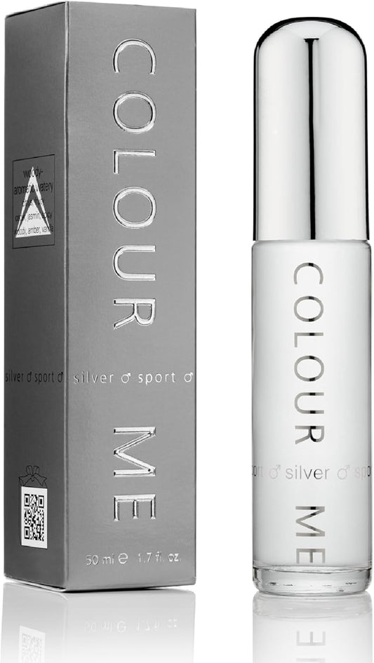 Men's Milton Lloyd Colour Me Silver Sport 50ml EDP