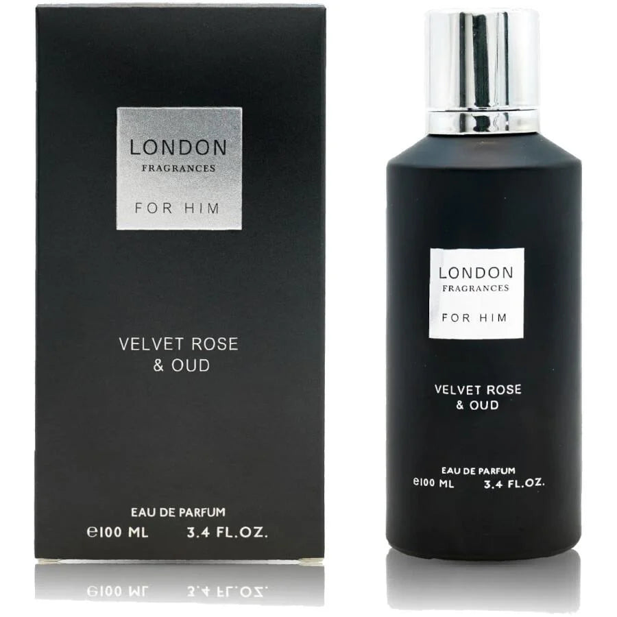 Men's London Fragrances Velvet Rose & Oud 100ml EDP