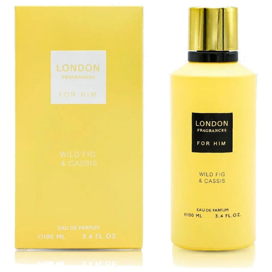 Men's London Fragrances Wild Fig & Cassis 100ml EDP