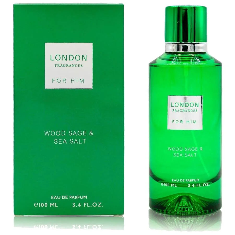 Men's London Fragrances Wood, Sage & Sea Salt 100ml EDP