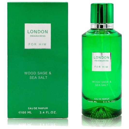 Men's London Fragrances Wood, Sage & Sea Salt 100ml EDP
