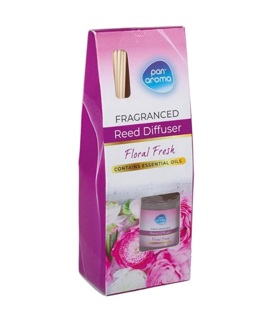 Pan Aroma 30ml Fragranced Reed Diffuser - Floral Fresh
