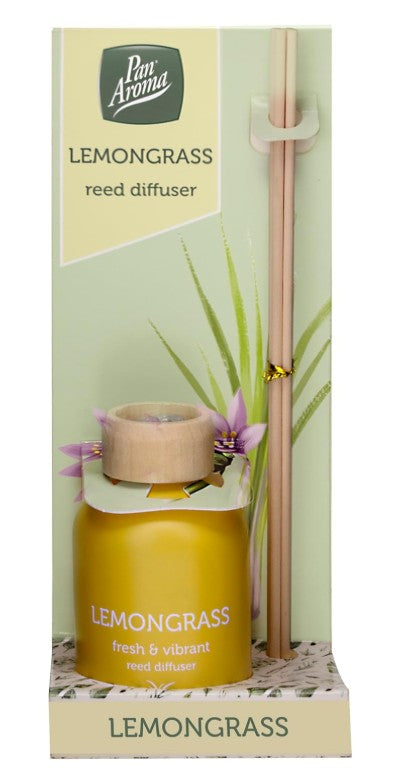 Pan Aroma 50ml Reed Diffuser - Lemongrass