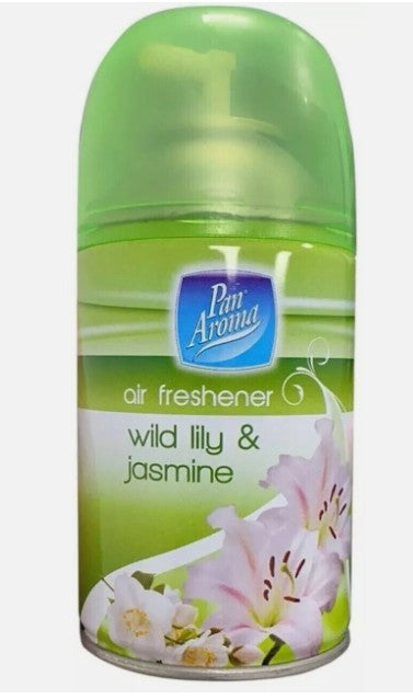 Pan Aroma Automatic Air Freshener Refill 250ml - Wild Lily & Jasmine