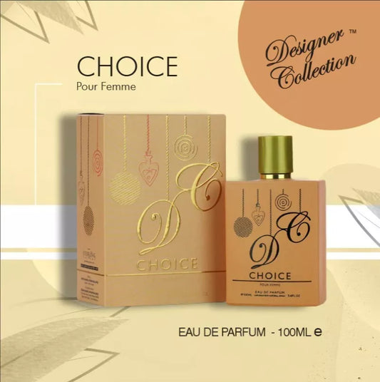 Women's Designer Collection DC Choice Pour Femme 100ml EDP