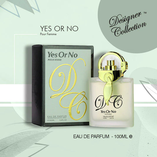 Women's Designer Collection Yes or No Pour Femme 100ml EDP