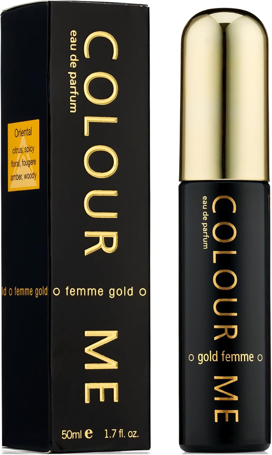 Women's Milton Lloyd Colour Me Femme Gold 50ml EDP
