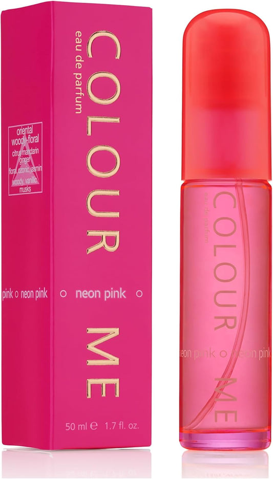 Women's Milton Lloyd Colour Me Neon Pink 50ml EDP