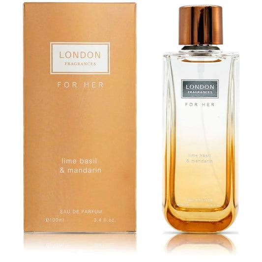 Women's London Fragrances Lime, Basil &amp; Mandarin 100ml EDP