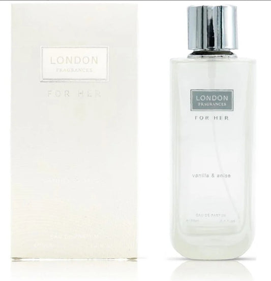 Women's London Fragrances Vanilla & Anise 100ml EDP
