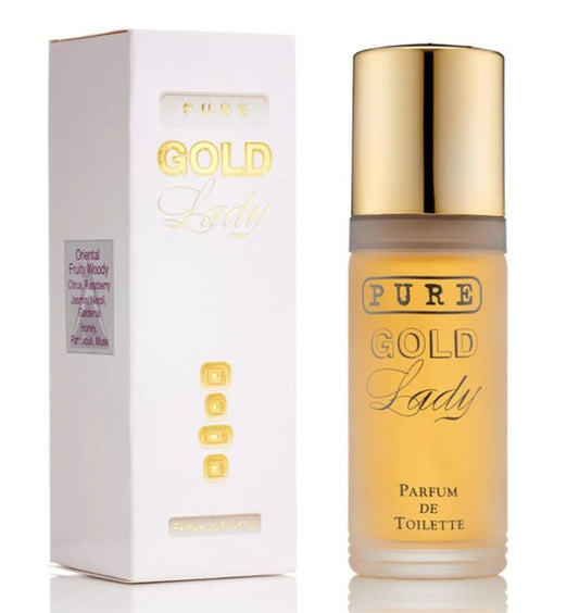 Women's Milton Lloyd Mass Market Pure Gold Lady 55ml EDT
