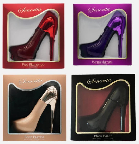 Women's Fine Perfumery Laghmani Senorita Collection 4 x 100ml EDP Sprays